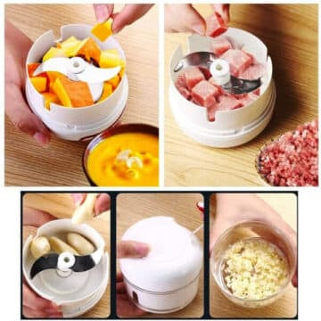 Mini Grinder Hand Food Mixer