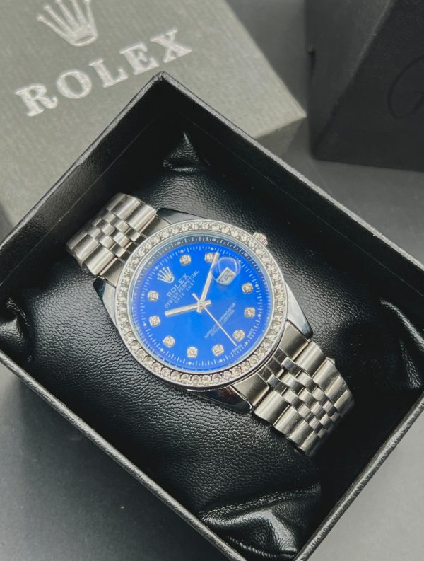 Aa1 Rolex Quartz Stylish Stone Watch